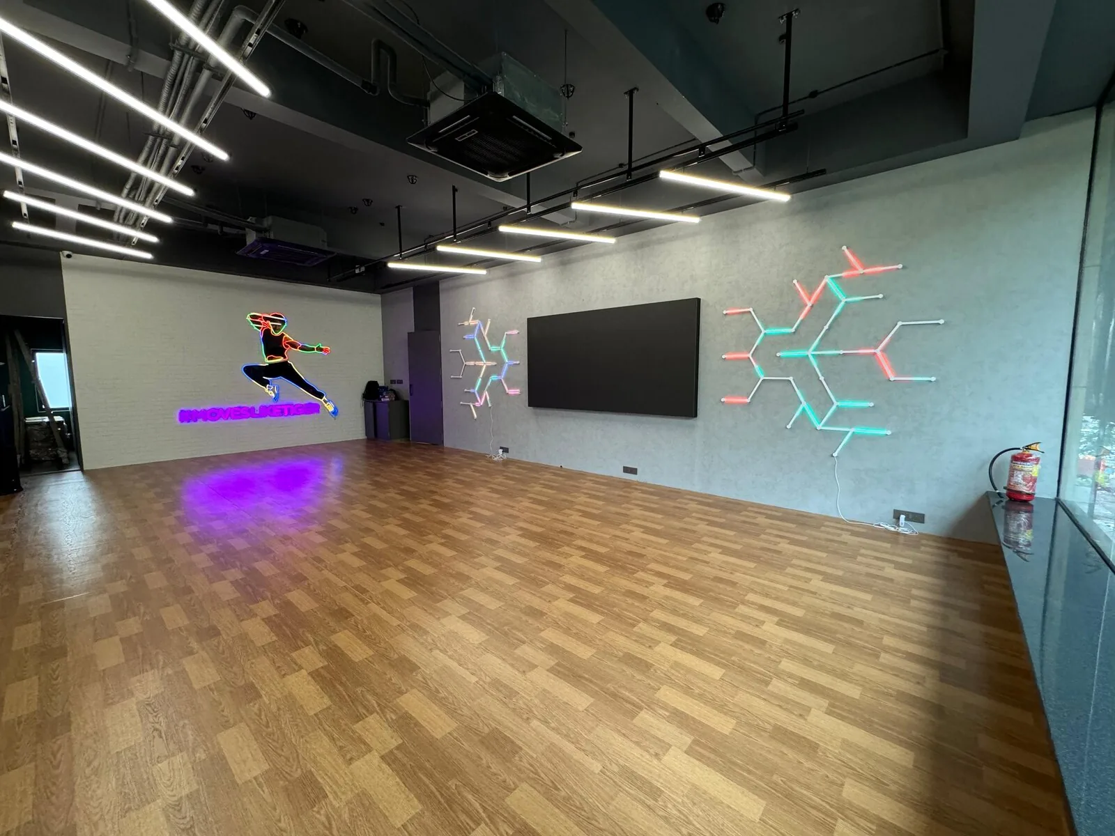 Movement and dance studio at MMA Matrix Gym, Mumbai