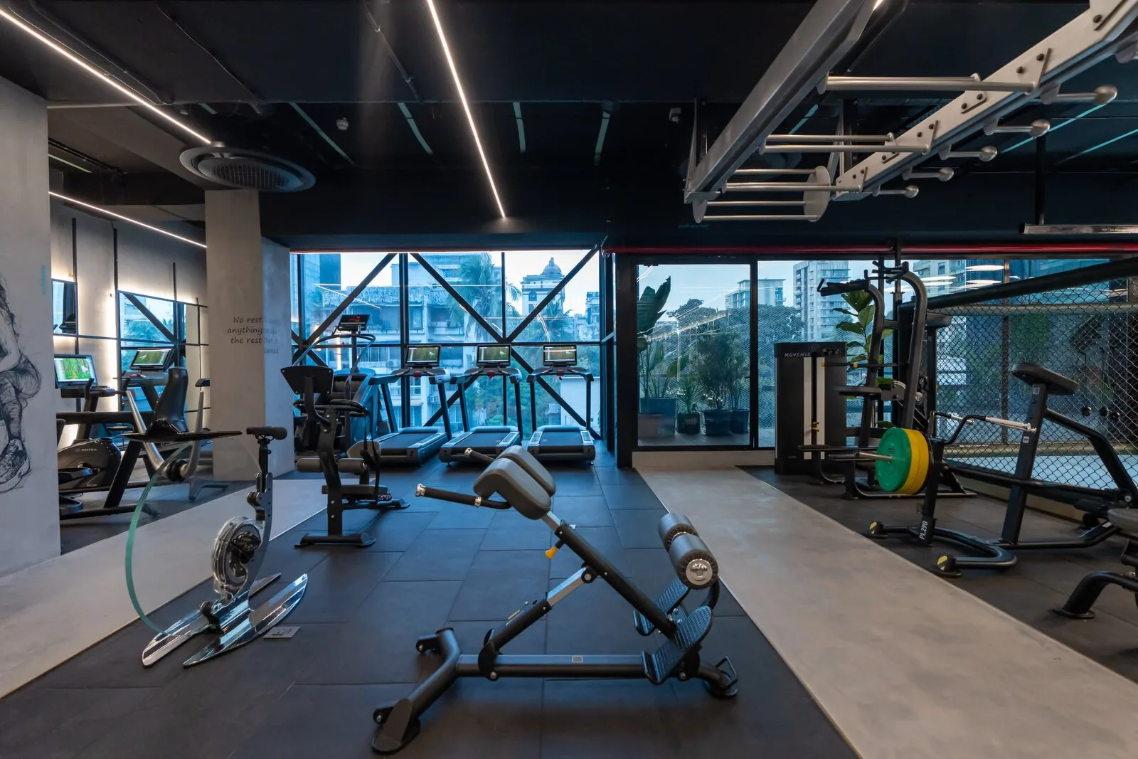Functional training zone at MMA Matrix Gym, Mumbai